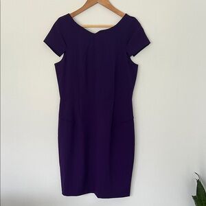 Elegant Purple Women's Dress